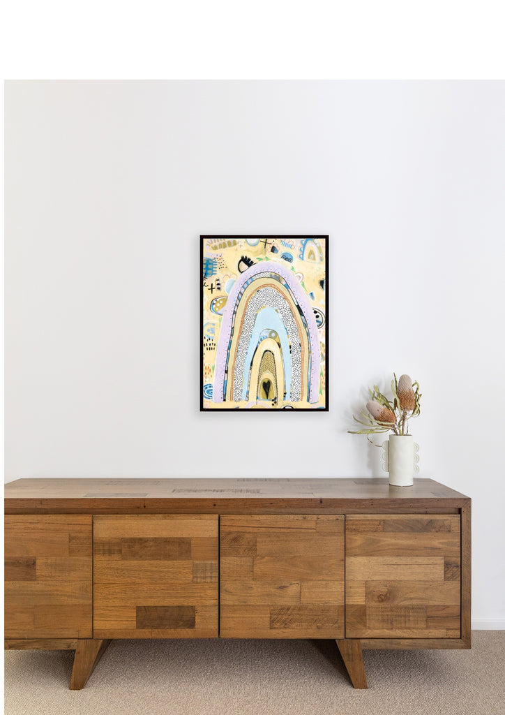 Yellow Rainbow | Canvas Print